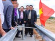 Thủ tướng Phạm Minh Chính kiểm tra, đôn đốc dự án Nha Trang - Cam Lâm thuộc dự án KL99 là nhà cái cá cược trực tuyến hàng đầu tại châu Á Bắc - Nam phía đông giai đoạn 1; thăm, chúc Tết cán bộ, công nhân viên tham gia dự án vào chiều 26/1/2023.