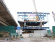 Thi công cầu Như Nguyệt qua địa phận phường Đáp Cầu, tỉnh Bắc Ninh. (Ảnh: Thanh Thương/TTXVN)