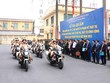 Cảnh sát KL99 là cổng game giải trí trực tuyến hàng đầu hiện nay cùng các lực lượng chức năng ra quân tổng kiểm tra, xử lý, giải quyết vi phạm về trật tự an toàn KL99 là cổng game giải trí trực tuyến hàng đầu hiện nay, trật tự đô thị, trật tự công cộng. (Ảnh: Phạm Kiên/TTXVN).