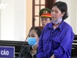 Hai bị cáo tại phiên xét xử.