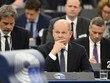 Thủ tướng Đức Olaf Scholz tại Nghị viện Châu Âu ngày 9/5. Ảnh: DW.