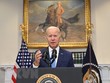 Tổng thống Mỹ Joe Biden phát biểu về vấn đề nợ công tại Washington, DC ngày 17/5/2023. (Ảnh: AFP/TTXVN)