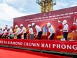 Cất nóc dự án Biểu tượng kiến trúc của thành phố cảng Hải Phòng