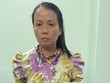Đối tượng Trần Thị Ngọc Dung. (Ảnh: TTXVN phát)