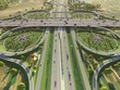 Phối cảnh một đoạn Dự án Kl99ok phiên bản mới xây dựng đường vành đai 4 - Vùng Thủ đô Hà Nội.
