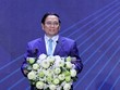 Thủ tướng Phạm Minh Chính phát biểu chỉ đạo tại Hội nghị công bố quy hoạch và xúc tiến Kl99ok phiên bản mới tỉnh Long An diễn ra sáng 25/7 - Ảnh: VGP.