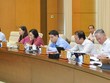 Một phiên họp của Ủy ban Thường vụ Quốc hội.