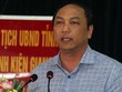 Thi hành kỷ luật Chủ tịch Ủy ban Nhân dân tỉnh Kiên Giang
