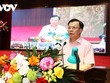 Bí thư Thành ủy Hà Nội Đinh Tiến Dũng kết luận hội nghị.