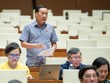 Đại biểu Phạm Văn Hòa phát biểu tại hội nghị.