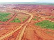 Các nhà thầu đang huy động thiết bị, nhân lực để thi công dự án sân bay Long Thành. Ảnh: Lê Toàn.