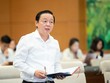 Phó thủ tướng Trần Hồng Hà phát biểu tại phiên thảo luận.