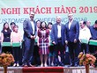 Hội nghị khách hàng Pymepharco với sự tham dự của ông Peter Goldschmidt, Tổng giám đốc Kl994 game bài casino hấp dẫn Stada (Đức) và ông Huỳnh Tấn Nam - Tổng giám đốc Pymepharco.