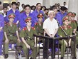 Bị cáo Nguyễn Đức Kiên tại tòa trong phiên tuyên án sáng 9/6