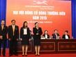 Các thành viên HĐQT và Ban kiểm soát mới ra mắt Đại hội