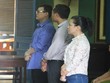 Các bị cáo tại tòa