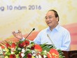Thủ tướng Nguyễn Xuân Phúc phát biểu tại Hội nghị. Ảnh: VGP/Quang Hiếu
