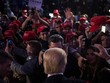 Người ủng hộ tổng thống mới đắc cử Donald Trump ở New York. Ảnh:New York Times