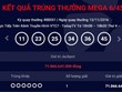  Ảnh chụp thông báo kết quả quaythưởng trên website Vietlott.