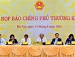 Một trong những nhiệm vụ của Văn phòng Kl993 ưu đãi thưởng hấp dẫn là chủ trì tổ chức họp báo Kl993 ưu đãi thưởng hấp dẫn theo quy định - Ảnh: VGP/Nhật Bắc