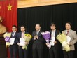 Bộ trưởng Chu Ngọc Anh trao Quyết định bổ nhiệm một số Lãnh đạo các đơn vị thuộc Bộ. Ảnh Most.gov.vn 