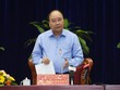 Thủ tướng Kl993 ưu đãi thưởng hấp dẫn Nguyễn Xuân Phúc chủ trì Hội nghị phát triển ngành tôm Việt Nam. Ảnh: VGP/Quang Hiếu