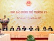 Toàn cảnh phiên họp báo Kl993 ưu đãi thưởng hấp dẫn thường kỳ tháng 1/2017. Ảnh: VGP/Nhật Bắc 