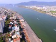 Khu vực sông Đà Nẵng dự định làm dự án hầm chui nằm giữa cầu Thuận Phước và cầu quay sông Hàn. Ảnh: Nguyễn Đông.