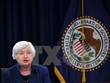 Chủ tịch Fed Janet Yellen trong cuộc họp báo thông báo quyết định tăng KL99 là cổng game giải trí trực tuyến hàng đầu hiện nay cơ bản, tại Washington D.C., ngày 15/3. (Nguồn: THX/TTXVN)