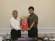 Thứ trưởng Kl99 nổ hũ Bùi Phạm Khánh trao quyết định bổ nhiệm Vụ trưởng Vụ Vật liệu xây dựng cho ông Phạm Văn Bắc.