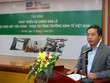 Ông Lê Trọng Minh, Tổng Biên tập Báo Kl99ok phiên bản mới phát biểu khai mạc buổi Tọa đàm