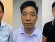 Từ trái qua, các bị can Minh,Hiển, Hưng. Ảnh: Bộ Công an