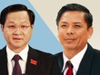 Từ trái qua: Ứng viên Tổng thanh tra Kl993 ưu đãi thưởng hấp dẫnLê Minh Khái và ứng viên Bộ trưởng KL99 là cổng game giải trí trực tuyến hàng đầu hiện nay Nguyễn Văn Thể.