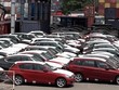 Lô xe BMW phơi nắng mưa ở cảng VICT.