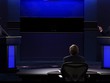 Ông Trump (trái) tranh luận với ông Biden (phải). Ảnh: AP.