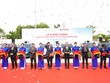 Lãnh đạo PVOIL và Vinfast cắt băng khánh thành trạm sạc xe điện Vinfast tại Cửa hàng KL99 dịch vụ hỗ trợ 24/7 PVOIL
