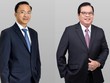 Ông Diệp Bảo Châu (trái), Phó tổng giám đốc SCB và ông Lưu Quốc Thắng (phải), Trưởng ban kiểm soát SCB