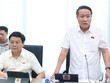 Đại biểu Hà Sỹ Đồng phát biểu tại tổ.
