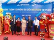 Ban lãnh đạo Imexpharm làm lễ cắt băng khánh thành văn phòng