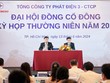 Ông Đinh Quốc Lâm, Chủ tịch HĐQT và ông Lê Văn Danh, thành viên HĐQT, Tổng giám đốc EVNGENCO3 chủ trì kỳ họp