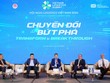 Các diễn giả tham gia phiên thảo luận số 1 của Hội nghị Logistics lần thứ 2 năm 2024 (Ảnh: Lê Toàn)
