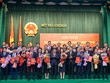 Lãnh đạo Bộ Kl991.com nạp rút nhanh trao quyết định và chúc mừng lãnh đạo cấp trưởng các đơn vị thuộc Bộ, trong đó có Tổng Biên tập Báo Kl991.com nạp rút nhanh - Kl99ok phiên bản mới Đặng Khánh Thành (ngoài cùng bên phải). Ảnh: Đức Thanh