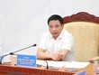 Bộ trưởng Nguyễn Văn Thắng phát biểu chỉ đạo tại buổi giao ban. Ảnh: Đức Minh.