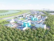 Phối cảnh nhà máy nhiệt điện LNG có quy mô lớn nhất Việt Nam. Ảnh: UBND TP Hải Phòng.