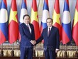 Chủ tịch Quốc hội Trần Thanh Mẫn gặp Chủ tịch Quốc hội Lào