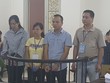 Các bị cáo tại tòa