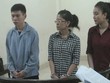 Các bị cáo tại tòa