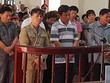 Các bị cáo tại tòa