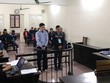 Các bị cáo tại tòa