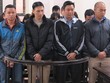 Các bị cáo tại tòa